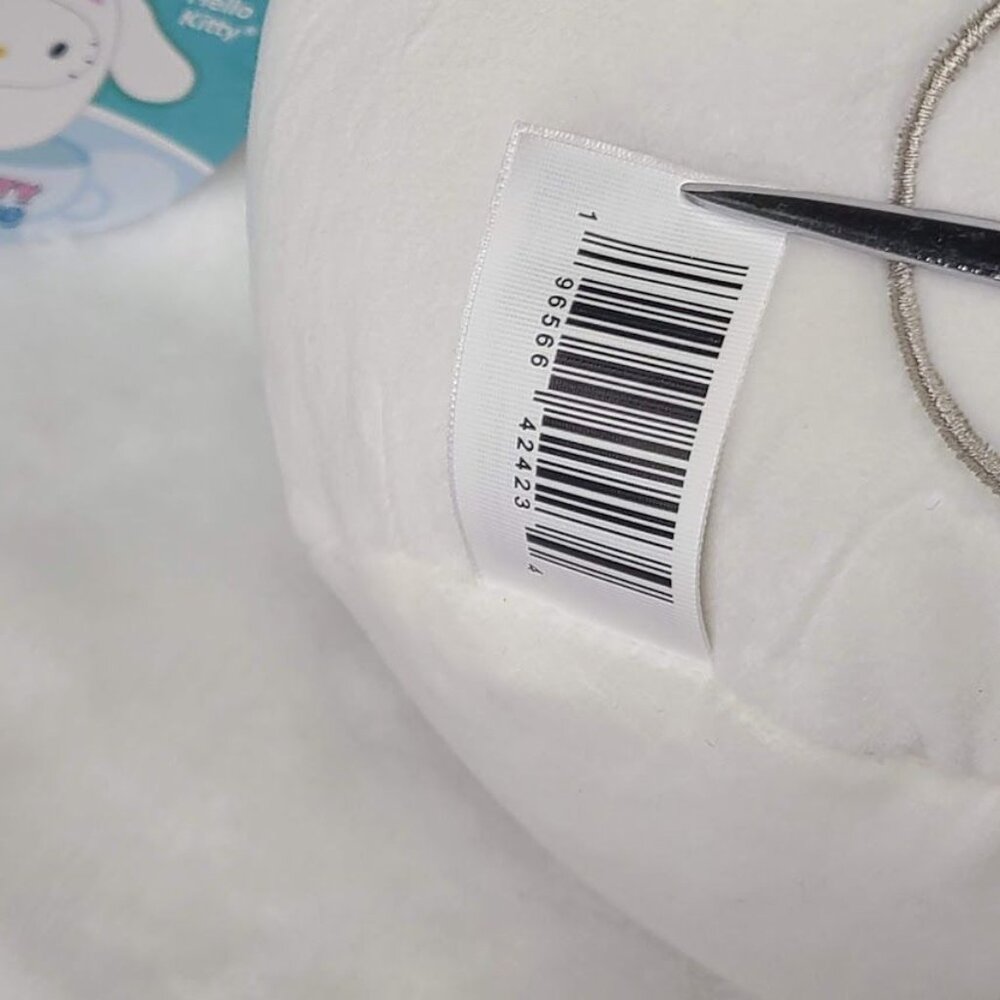 Hello Kitty Squishmallow Plush Cinnamoroll Costume Hoodie 8" Removable Hood - Picture 8 of 14